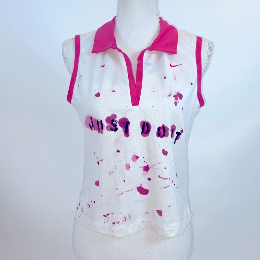 Vintage Nike customized tennis top